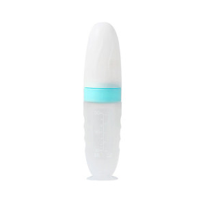 
Rice cereal spoon baby bottle newborn baby feeding water feeding silicone soft spoon baby food supplement tool bowl rice flour artifact