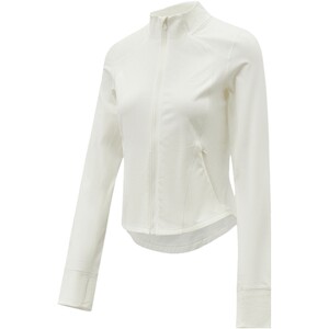 
adidas Adidas Women's White Outdoor Fashion Fitness Comfortable Casual Jacket KH2677