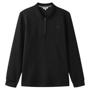 
AIGLE men's tops outdoor casual sun protection long-sleeved T-shirt classic inner POLO shirt bottoming shirt