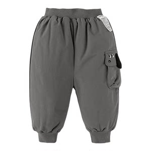 Bala BalaOne children's clothing baby down pants boys overalls winter 2026 new trousers three-proof