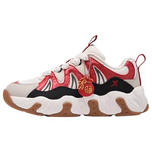 
Xtep children's shoes for autumn new children's sports running shoes for boys soft sole non-slip medium and large children's high-top color-blocking casual shoes