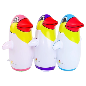
Inflatable penguin tumbler toy children baby large balloon boy baby small pressure relief tool
