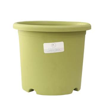 Plastic four-season flower pots are simple, light and luxurious, thick and breathable