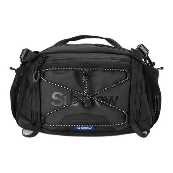 
Subcrew wandering series sports outdoor leisure chest bag waist bag fashionable large capacity lightweight crossbody bag for men and women