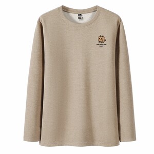 
Baleno S/K series bottoming shirt for men in winter round neck with men's wool thickened long-sleeved T-shirt for boys LF