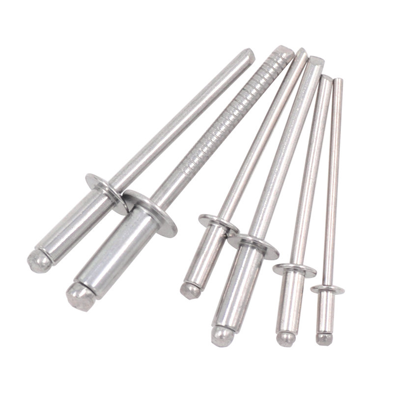 Nationa Rivet 304 All Stainless Steel Open Flat Round Head Blind Rivet - GB12618 ...