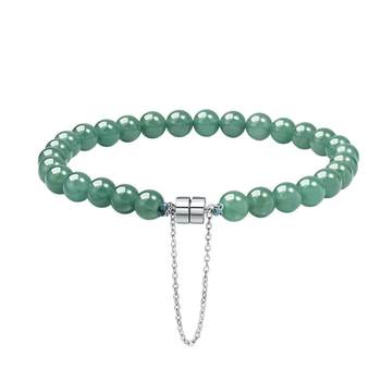 Laomiao Jadeite Glutinous Ice 6mm Moisturizing and Delicate Bracelet