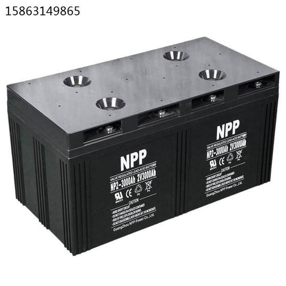 NPP耐普蓄电池NP2-800Ah 2V800AH 直流屏 通信基站 核电站储能