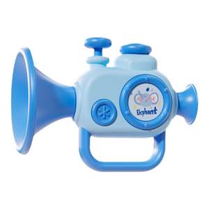 Little horn children's toys 0 one -year -old baby blow music mouthproof whistle.
