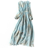 Модная элитная длинная юбка, Италия, яркий броский стиль, цветочный принт