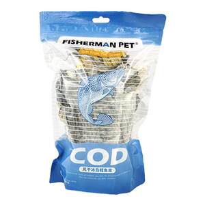 
FishermanPet Fisherman Ranch Fish Skin Dog Snacks Tooth Grinding Sticks Cod Skin Pet Cat Freeze-dried Puppy Strips