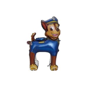 Paw Paw Team Walking Balloon Pulley Animal Wheel Children Cartoon Birthday Decoration Night Market Stall Outdoor Toy