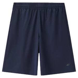 
Giordano shorts men's black technology cool woven four-way reflective printed thin shorts 01103303