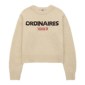 
[Ready Stock] Korean GED winter new loose solid color versatile casual retro letter knitted sweater for women