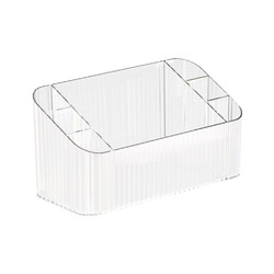 Wall-mounted bathroom mirror cabinet storage box lipstick sorting box