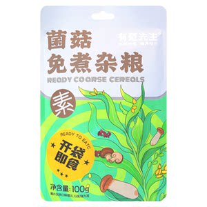 
Mr. Fan has mushrooms, five grains, seven-color cereals and purple rice balls. Ready-to-eat staple food. Nutritional instant breakfast. Coarse grains.