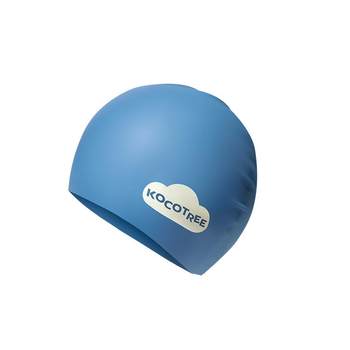 KK Tree Children's Swimming Cap Baby Silicone Swimming Cap Boys and Girls Not Throwing 2025 New Parent-Child Waterproof Hat