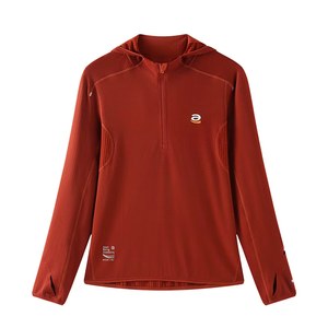 
STAW 0 degree 2.0 plus velvet hooded running long sleeve T-shirt men's antibacterial warm sports marathon quick drying clothes T