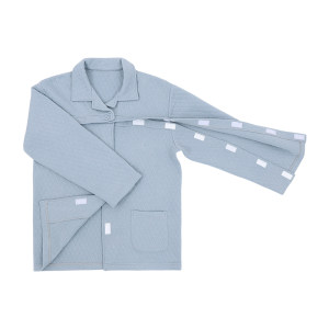 
Postoperative bed-riding, easy to put on and take off nursing clothing for men, fracture rehabilitation, physical therapy, home clothing, pajamas, pasted quilted