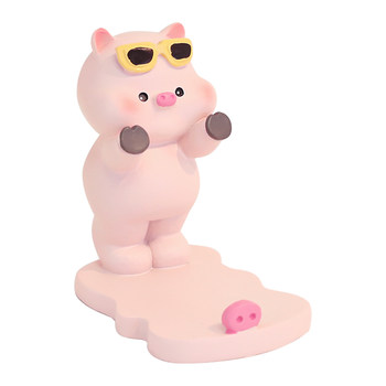 Cute desktop folding phone holder