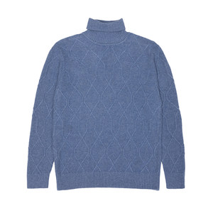 
Deer King 100% Cashmere Sweater Men's Turtleneck Solid Color Knitted Sweater Casual Thickened Warm 25th Autumn and Winter New Style