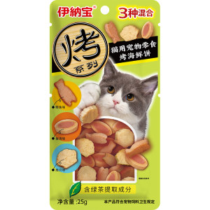 
Inabao ciao cat biscuits, cat snacks, nutritional grilled seafood, dried fish, cat strips, freeze-dried cat strips, kitten teeth grinding