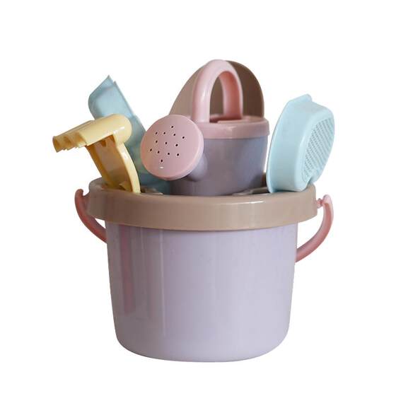 
New ins Korean summer beach toy set children's sand shovel rake bucket plays on the water and plays on the sand baby