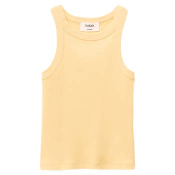 
bash2025 summer French slim vest suspender women's sleeveless top with bottoming shirt 1E25CYND