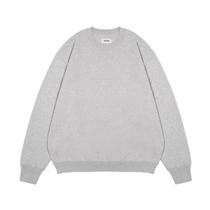 
TOPTIER BRO retro textured structured round neck sweater for men in autumn and winter warm pullover sweater