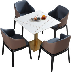 [Slate square small square table] Special model for restaurants