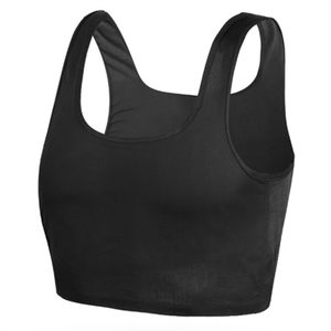 
Whalezaki breast tightening student pullover vest super flat large size summer women's big breasts look small breasts and breathable underwear