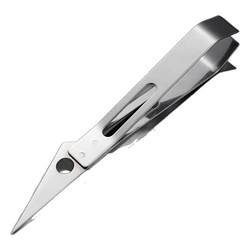 Stainless steel pig-hair clip fish bone pliers