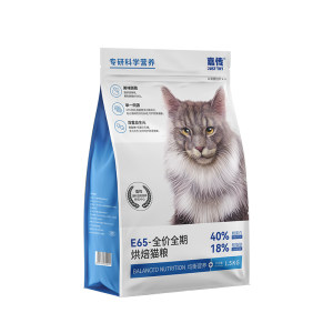 
Jia Chuan E65 baked cat food is balanced, nutritious and delicious, full price, grain-free, single chicken for cats and kittens.