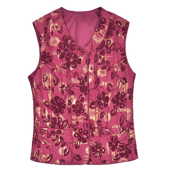 Hengyuanxiang authentic middle-aged and elderly style oversized down vest