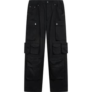 
Li Ning C-position pants丨Workwear paratrooper pants casual pants men's spring casual wide-leg sports pants black running pants