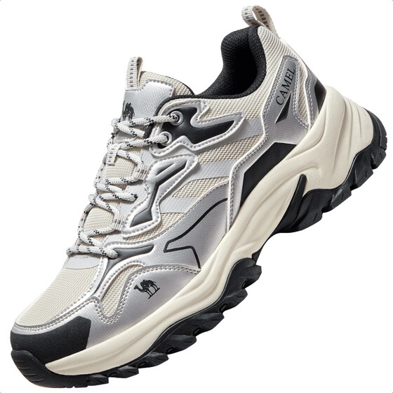 
Camel Men's Shoes Sports Shoes 2026 Spring New Outdoor Hiking and Mountaineering Shoes Thick Sole Trendy Mesh Casual Shoes for Women