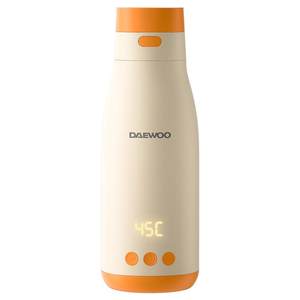 Daewoo Wireless Portable Milk Milk Tuning Insulation Heng warm water cup hot kettle baby warm milk out to foam milk artifact