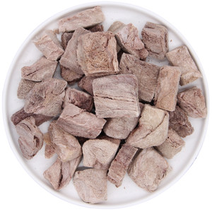 
Freeze-dried beef chunks cat snacks nutrition teething pet French dog dog quail jerky cat snacks cat food
