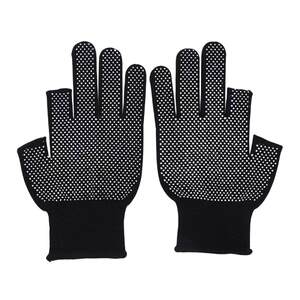 
Non-slip gloves with two fingers exposed for touch screen work, riding and driving, wear-resistant men's and women's sun protection gloves, fishing and express packaging special