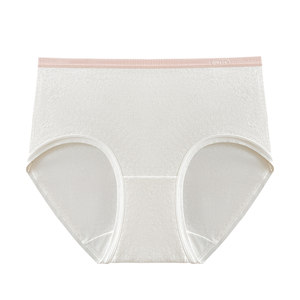 7A antibacterial A baby cotton high waist underwear for women 2024 new pure cotton belly-packing hip-tight women's briefs
