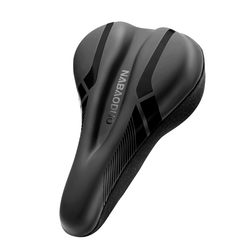 Ultra-soft bicycle seat cushion cover with thickened silicone