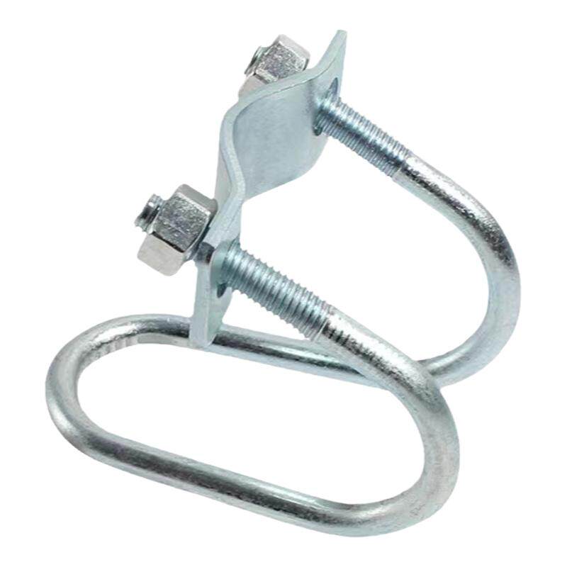 Collier De Serrage Pour Tube 20-60mm - Supports Pour Plantes, Cages Pour Plantes, Boulons Transversaux Doubles En U En Acier Inoxydable Galvanisé 304 (32x32mm)