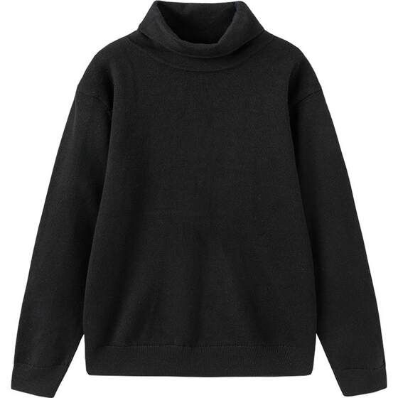 Balabala children's turtleneck sweater boys and girls sweaters medium-sized children's autumn and winter baby pullover base shirt