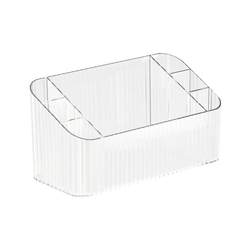 kaman light luxury transparent mirror cabinet storage box