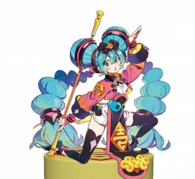 taobao agent [Dream of Qianqiu] VOCALOID Hatsune Miku MIKU China COS COS to Custom