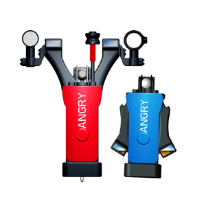 
Rage Slingshot Robinson Gift Rapid Slingshots Self-driving Artifact Self-defense Weapons Outdoor Collection