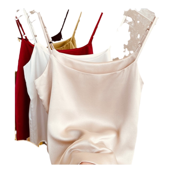 Loose satin, wearing in the inside and outside
