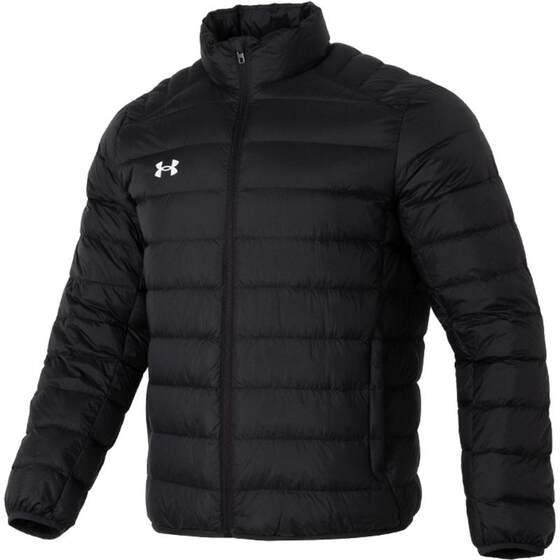 
Under Armor lightweight down jacket for men and women outdoor sports short windproof stand collar warm duck down rib liner jacket