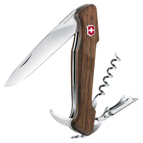 Victorian Swiss Army Knife Wine Master Wooden Powder Multifunctional Folding Genuine Swiss Sergeant Knife