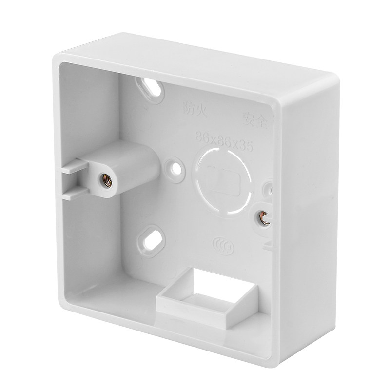 86 Type Surface Mount Electrical Junction Box - PVC - International ...